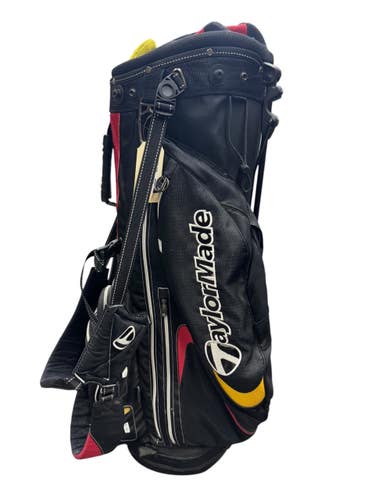 Used Taylormade GOLF STAND BAG Mens Stand Bag Black 11835-S000212466