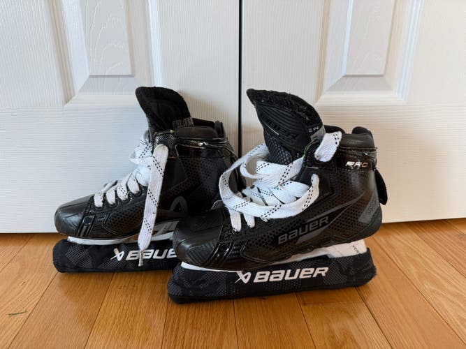 2024 Bauer Pro Hockey Goalie Skates Regular Width Size 4.5 (Used)