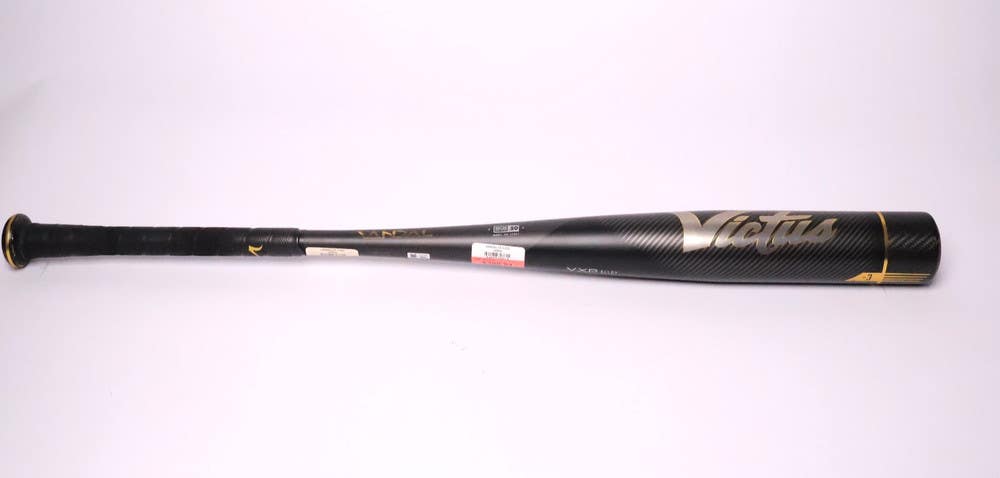 Victus Vandal 2.0/ BBCOR .50 / 33in/ 30oz Baseball Bat - Black New Read