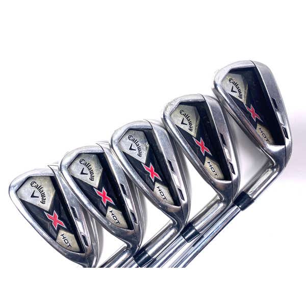 Callaway X Hot 2013 Iron Set 6-PW True Temper Speed Step 85 Stiff