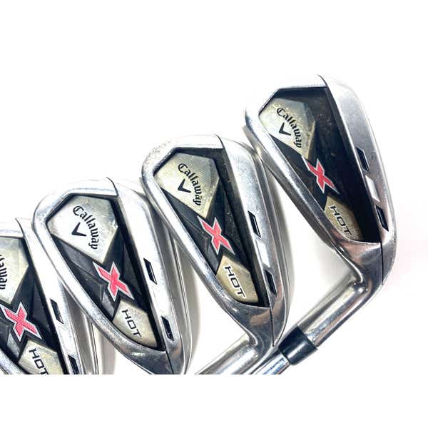Callaway X Hot 2013 Iron Set 6-PW True Temper Speed Step 85 Stiff