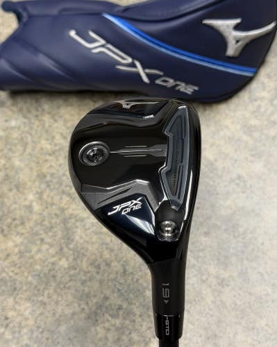 Mizuno JPX One Rescue 3-Hybrid 3H 19* Stiff Flex Tensei 1K Black w/ Cover MINT!