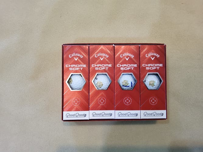 Callaway Chrome Soft Balls 12 Pack (1 Dozen) (Used)