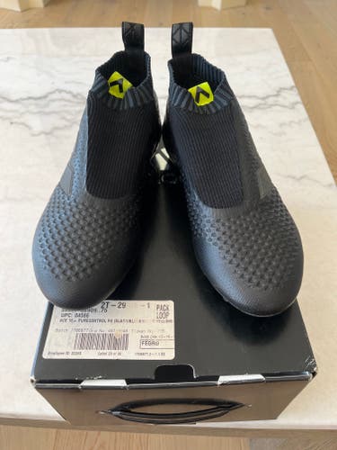 Black/Black/Solar Yellow Men's Size M 7.5 (W 8.5) Adult Adidas ACE 16+ Purecontrol FG (Used)