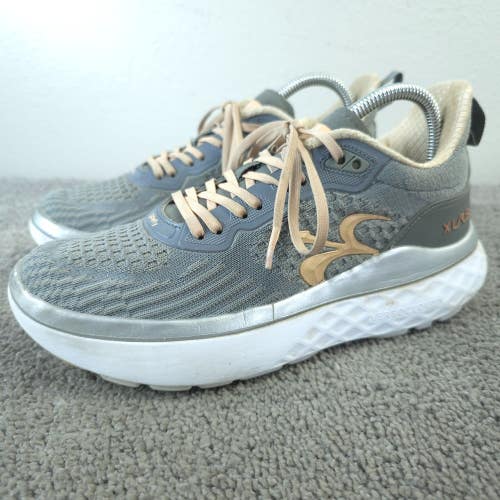 GDEFY Gravity Defyer XLR8 Womens Size 8.5 Running Shoes Gray Pink Sneakers