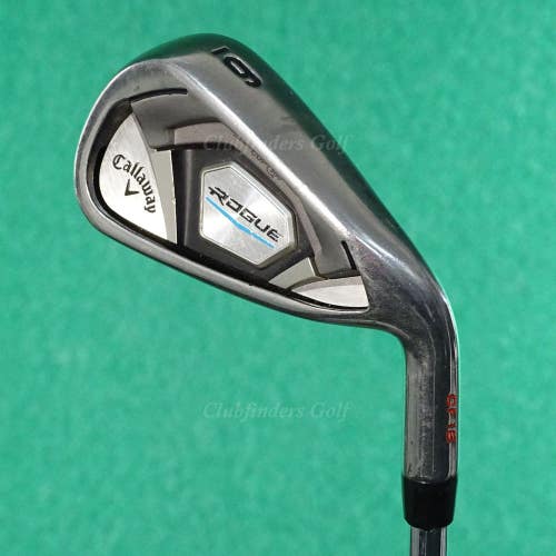 Callaway Rogue CF18 Single 6 Iron True Temper XP 105 ST15 S300 Steel Stiff