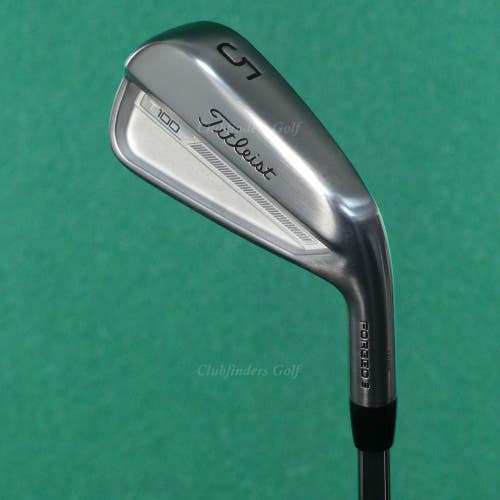 Titleist 2023 T100 Forged Single 5 Iron TT AMT Tour White S300 Steel Stiff