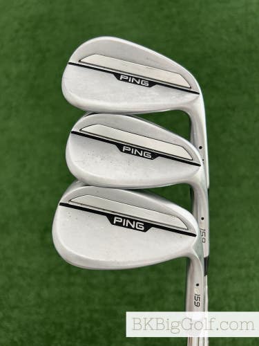 Ping S159 Chrome 3 Wedge Set (48, 54, & 58 Degrees)