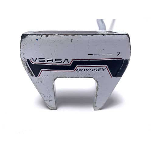 Odyssey Versa 7 White Black White Putter 35" Mens RH