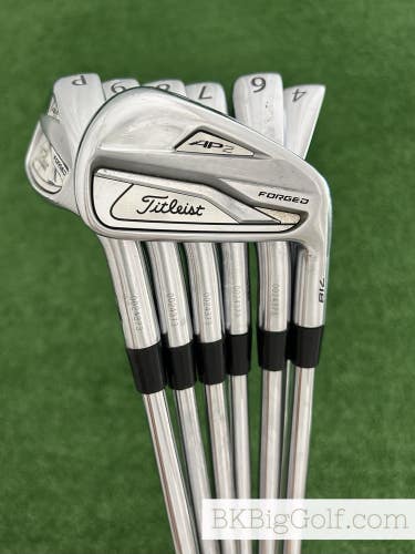 Titleist AP2 718 Forged Iron Set 4-P / Dynamic Gold 120 S400 Stiff +1/2