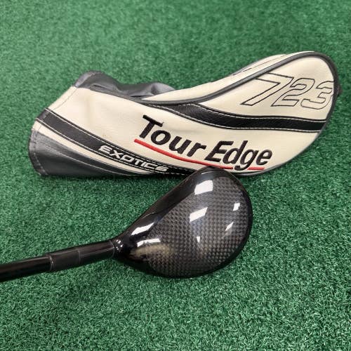 Tour Edge Exotics E723 #2 Hybrid / 17 Degree / Senior Flex Graphite Shaft w/HC