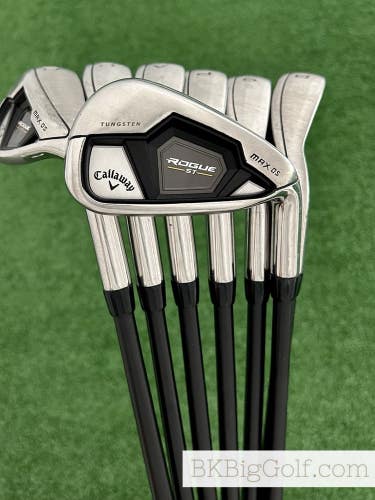 Callaway Rogue ST Max OS Iron Set 7-P, A, G, S / Project X Cypher 5.0 Regular