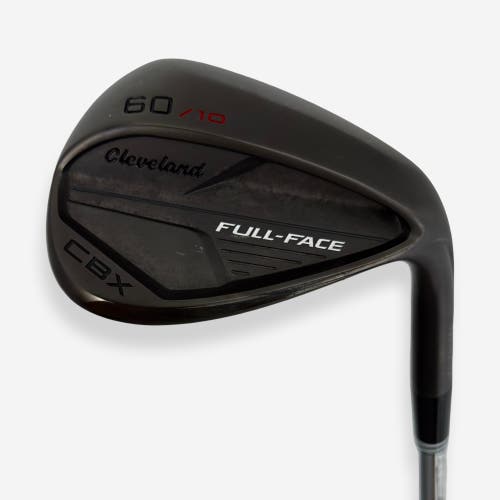 Cleveland CBX Full-Face Wedge 60° 10 Bounce Right Handed Wedge Flex Steel Shaft