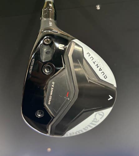 Callaway Quantum Max 15* 3 Wood Stiff Denali Frost 70g RH Used