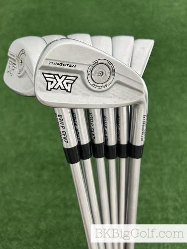 PXG 0311 P GEN7 Forged Iron Set 5-G / KBS Tour C-Taper 120 Stiff