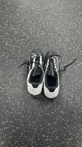 Used Nike VAPOR Adult FB Cleats Black And White Senior 10 11849-S000044197
