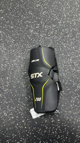 Used STX STALLION 200 Lacrosse Arm Pads/Guards Grey SM 11849-S000044202