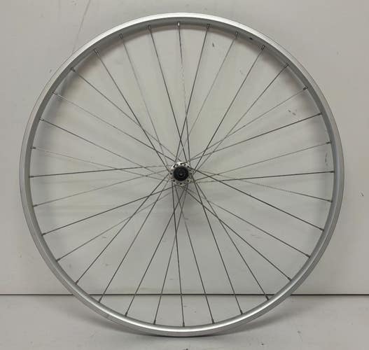 Road Bike 32-Spoke Silver Aluminum 700C Quick Release Front Wheel CLEAN