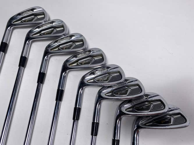 LEFTY TaylorMade PSi Iron Set 4-PW+AW KBS Tour C-Taper 105g Stiff LH +1'