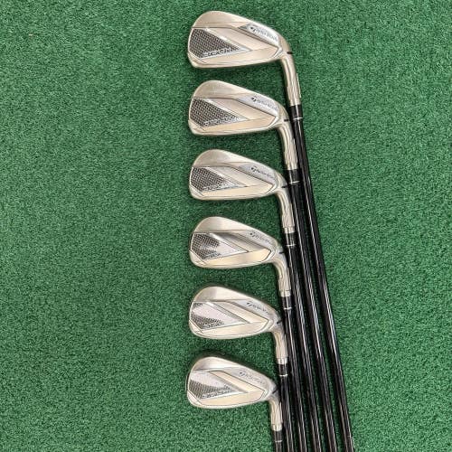 TaylorMade STEALTH Iron Set 5-PW MRH Senior Flex Ventus Red Graphite Shafts