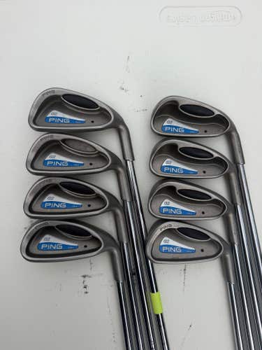 Ping G2 Iron Set 3-PW Black Dot True Temper Stiff Flex