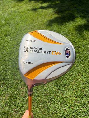 US Kids Ultralight DV2 Driver 14 63" WT-10 Youth Flex Lefty 41.75" +HC NICE