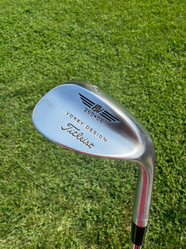 Titleist Vokey Chrome 200 Lob Wedge 60 / 8 Stiff Flex 35.25" NICE