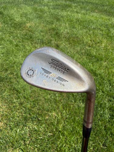 Titleist Vokey Spin Milled Lob Wedge 58/8 KBS Tour Black Stiff Flex 35.75" NICE