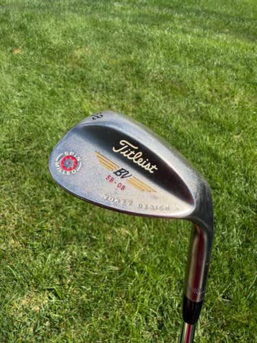 Titleist 2009 Vokey Spin Milled Black Lob Wedge 58 / 8 Wedge Flex 35.25" NICE