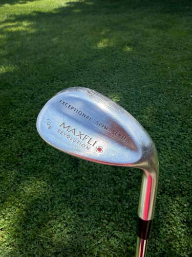 Maxfli Revolution Lob Wedge 60 Dynamic Gold Wedge Flex 35" NICE