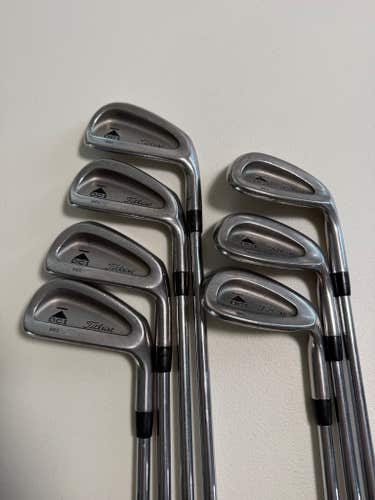 Titleist DCI 962 Iron Set 3-PW (NO 7 IRON) Stiff Flex -1/2" READ