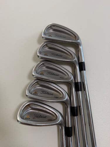 Titleist DCI 981 Iron Set 6-PW DG R300 Regular Flex READ
