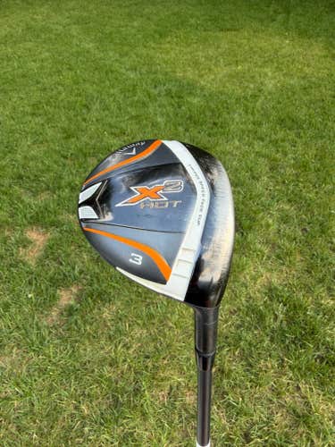 Callaway X2 Hot 3-Wood 15 Aldila Tour Blue Stiff Flex 43.5"