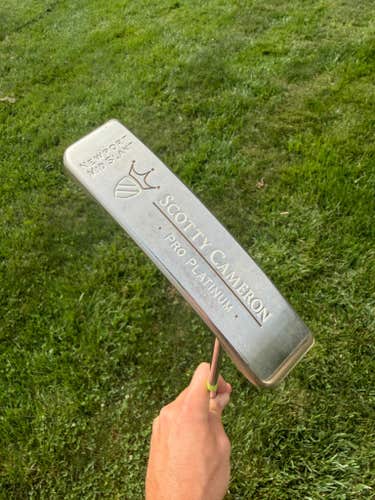 Scotty Cameron Pro Platinum Newport Mid Slant Putter 35" +HC NICE