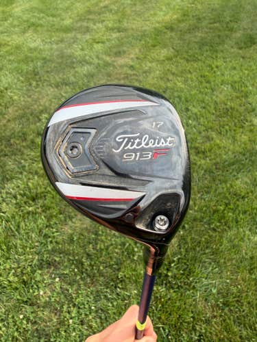 Titleist 913F 4-Wood 17 Diamana S+ 62 Stiff Flex 42.25" +HC NICE