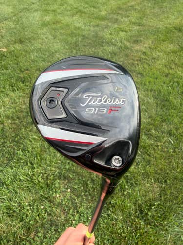 Titleist 913F 3-Wood 15 Fujikura Pro 63 Regular Flex 42.5" +HC NICE