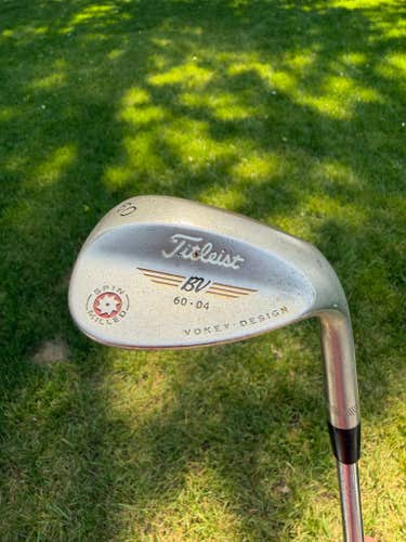 Titleist 2009 Vokey Spin Milled Chrome Lob Wedge 60 / 4 Wedge Flex 35.25"