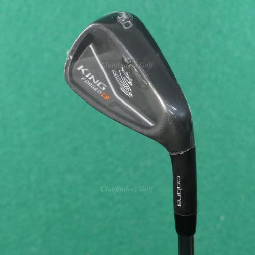 Cobra Golf King Forged CB Black Single 9 Iron TT AMT Black G2 Steel Regular