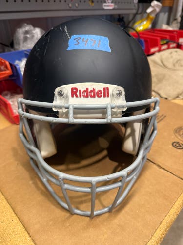 USED RIDDELL SPEED ADULT HELMET - XL - FLAT BLACK - REJECT