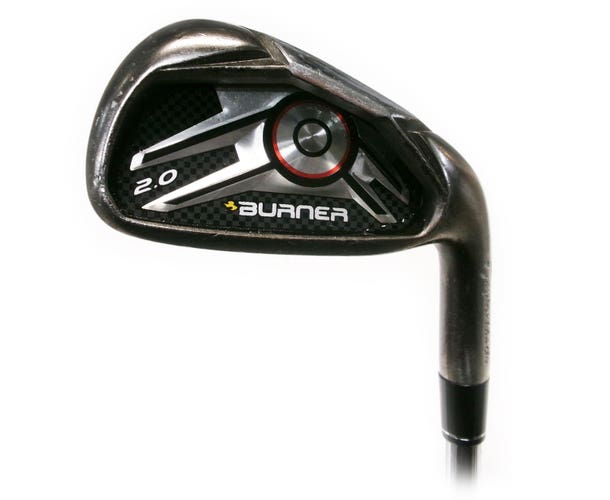 TaylorMade Burner 2.0 Black Single 4 Iron Steel KBS Tour FLT 120 Stiff Flex