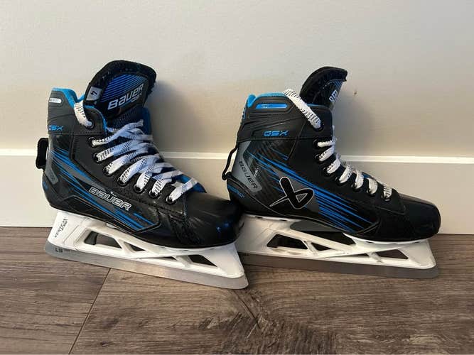 Bauer GSX Hockey Goalie Skates - Intermediate Size 4 (D)
