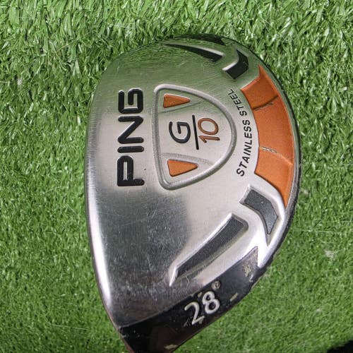 Ping G10 28 6 Hybrid 6H Rescue AWT Regular Flex Steel Left Handed LH 38.25"