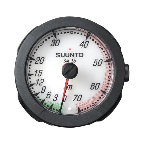 Suunto SM-16 70 Meter Metric Depth Gauge Scuba Dive Puck Module + Max Depth