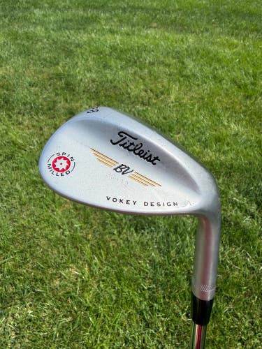 Titleist 2009 Vokey Spin Milled Chrome Lob Wedge 58 / 12 Stiff Flex 35.75" NICE