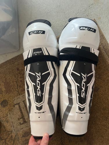 Senior CCM Tacks 16" Shin Pads (Used)