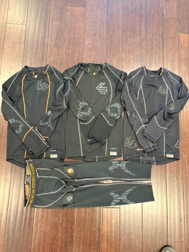 *LOT* Black Medium Boys Shock Doctor Compression (Used)