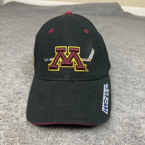 Minnesota Golden Gophers Hat Cap Strap Back NCAA Hockey WCHA Mariucci Arena Mens