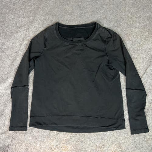 Lululemon Long Sleeve Sweatshirt Womens Medium Crewneck Stretch Athletic Workout