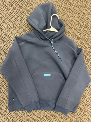 Blue Women's Medium Bauer Walk in Hoodie Sweatshirt (New)