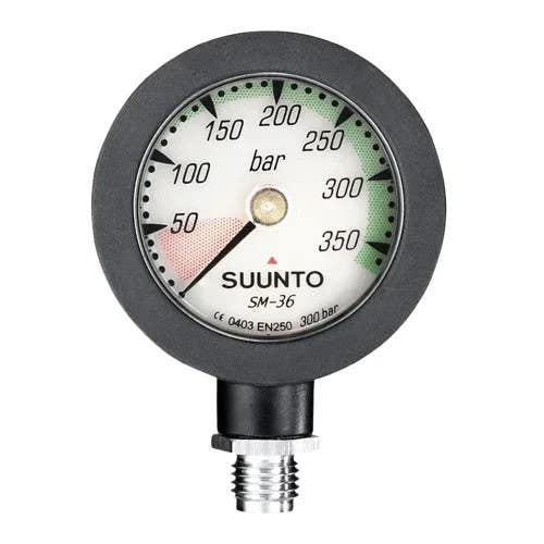 2" 350 Bar Metric SPG Submersible Pressure Gauge Scuba Dive (Oceanic Veo Swiv)